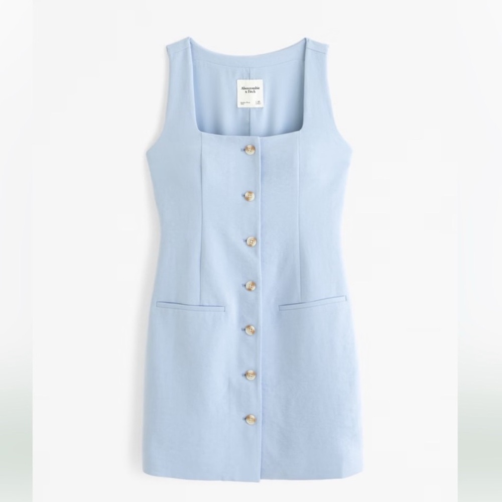 The A&F Mara Squareneck Vest Mini Dress like new